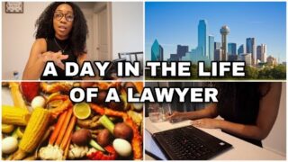 A DAY IN THE LIFE OF A LAWYER | WFH in Dallas, Texas