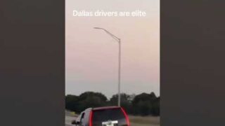 Crazy Dallas Texas driver #drift #dfw #dallas #shortviral #copchase #foryou #funny