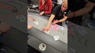 Dallas Poker House trip tens wining hand