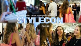 DAY IN THE LIFE OF A TEEN ENTREPRENEUR I STYLECON  // VLOGTOBER DAY 2