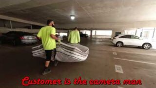 Funny mattress removal in Dallas Texas