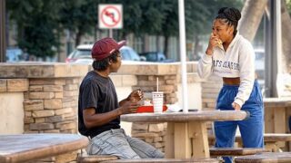 Eating Peoples FOOD In Public! (Dallas, Fort -Worth)