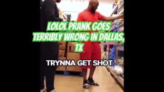 Prank goes terribly wrong in Dallas, TX 😂🤣😂🤣